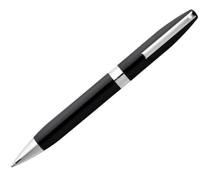 9046 Legacy collection Sheaffer pen, black, palladium plated trim