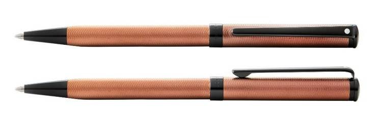 9257 Długopis Sheaffer Intensity, brązowy, czarne elementy powlekane metodą PVD