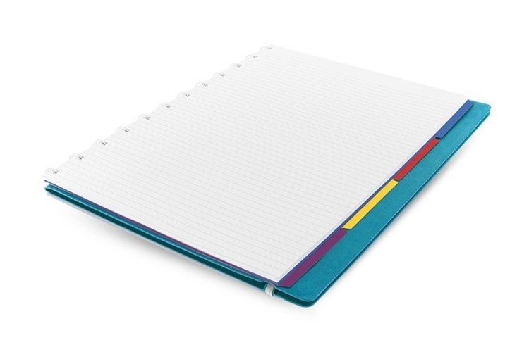 Notebook fILOFAX CLASSIC A4 blok w linie, jasnoniebieski